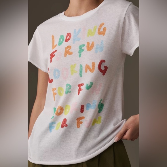 Chaser Tops - NWT Chaser Looking For Fun Tee